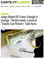 Oct 2015 Enough is Enough by FL Ret Judge Evans - 2015