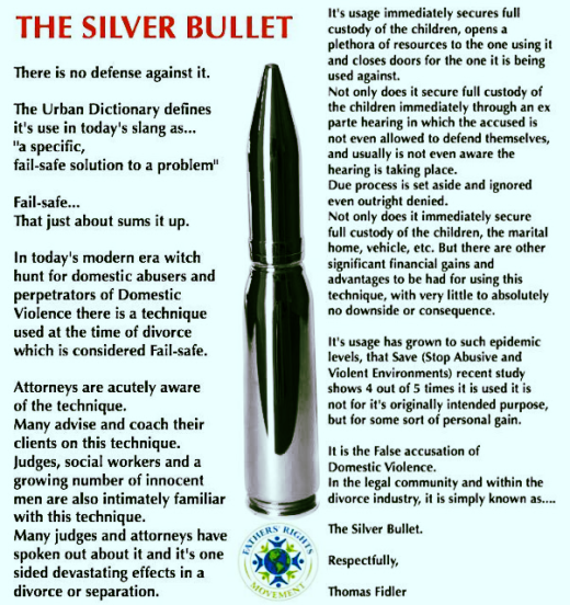 Silver Bullet of Domestic Violence-Family Law -- 2016