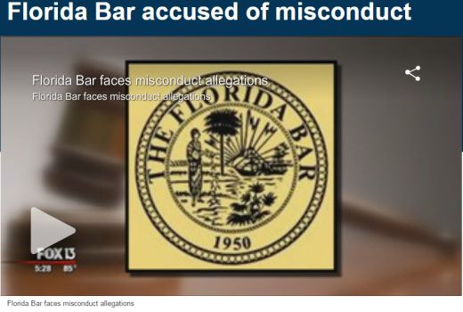 Florida Bar Accused of Misconduct - 2015