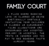 FAMILY COURT HORRORS 2015 AFLA